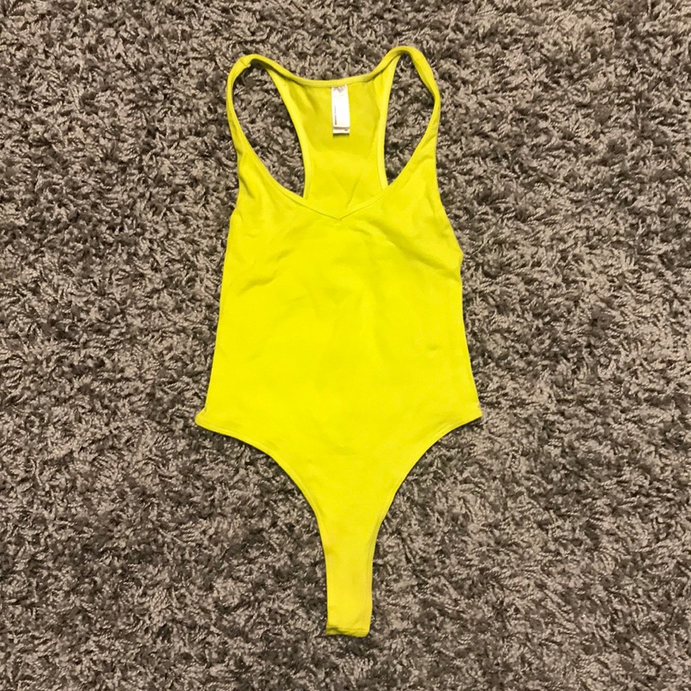 American Apparel Racerback Bodysuit